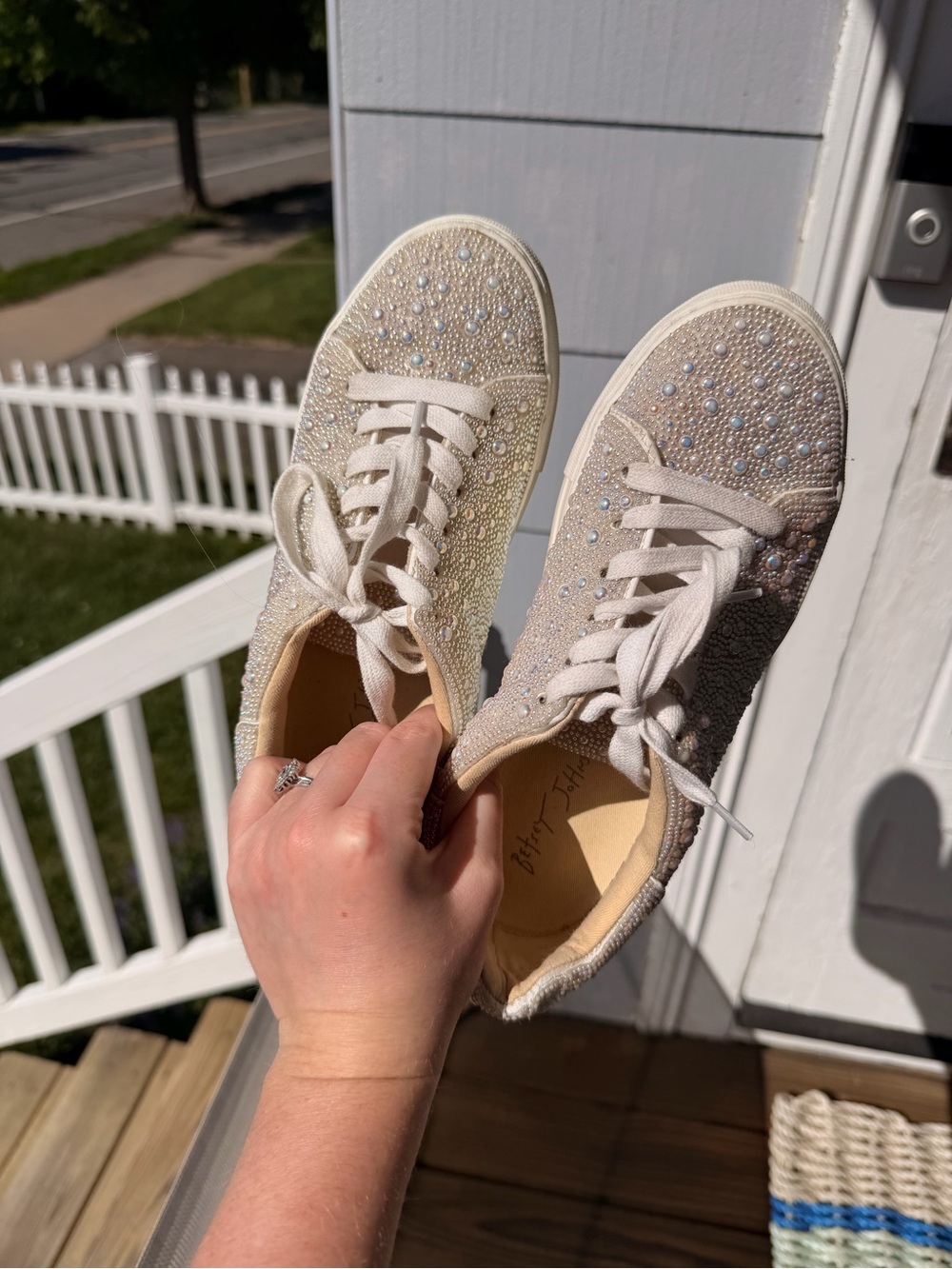 Betsy Johnson Pearl Sneakers